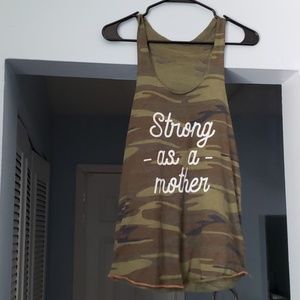 Strong as a Mother tank top